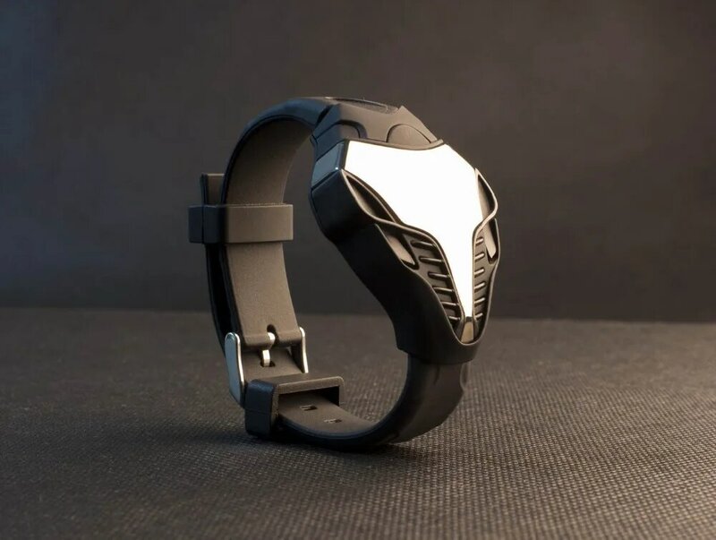 Relógio masculino triangular, relógio digital led de silicone para homens