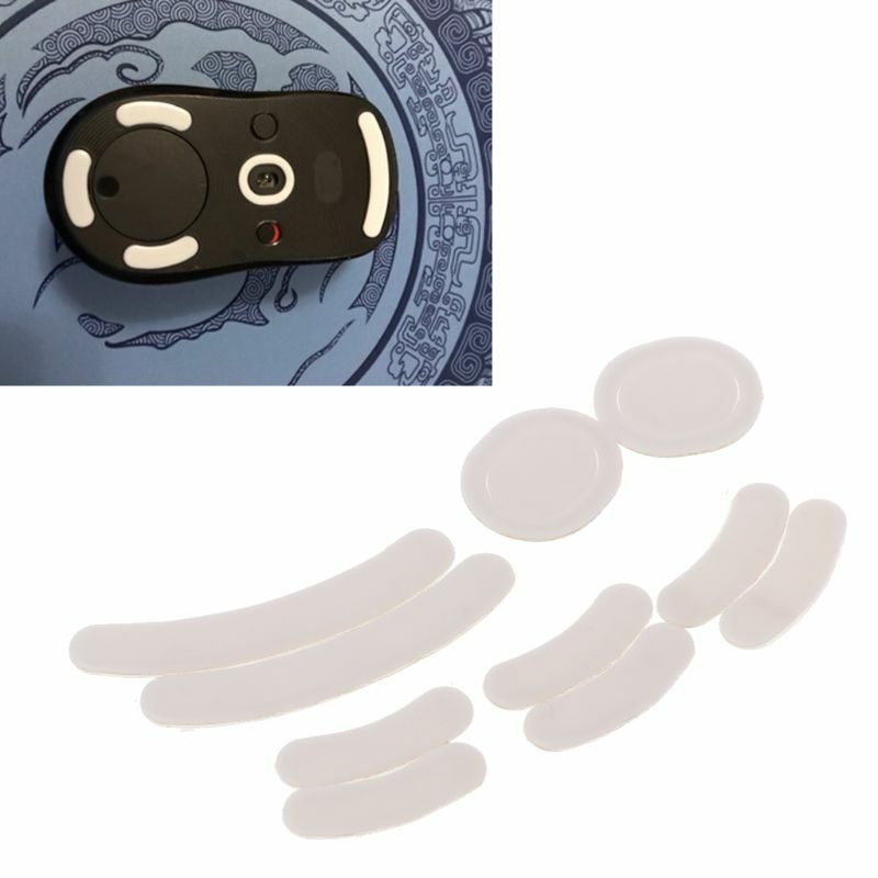 2 Set/pacco Tigre Piedi Del Mouse Da Gioco Mouse Per Logitech G Pro Wireless Mouse Bianco Scivola Bordo Curva