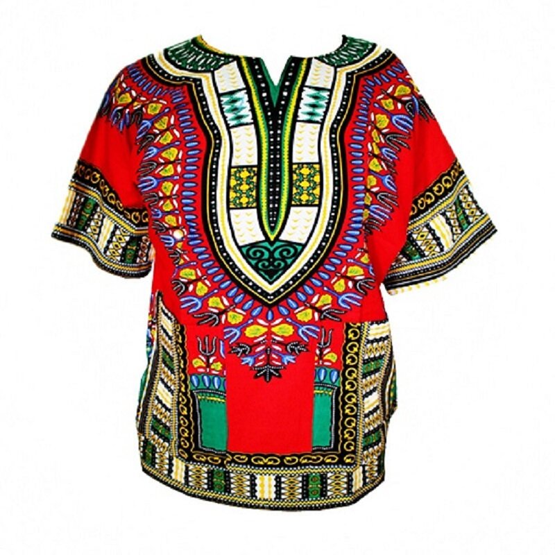 Dashiki nuovo abbigliamento africano stampa tradizionale top Fashion Design africano Bazin Riche abiti Dashiki T-shirt per uomo donna