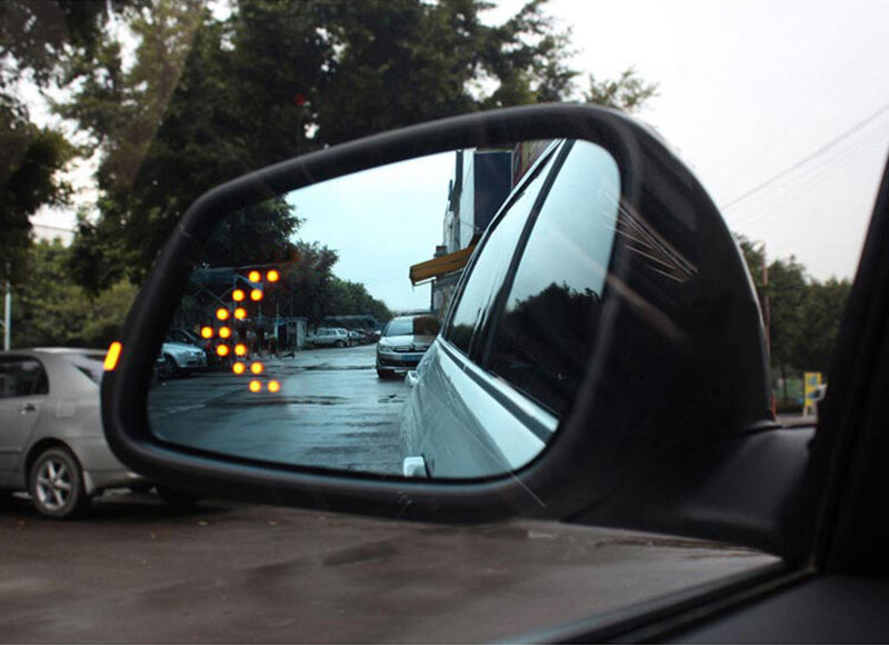 Carro-stying 1x venda quente universal carro veículo seta luzes indicadoras led 14 led 3528smd espelho retrovisor side turn signal luz