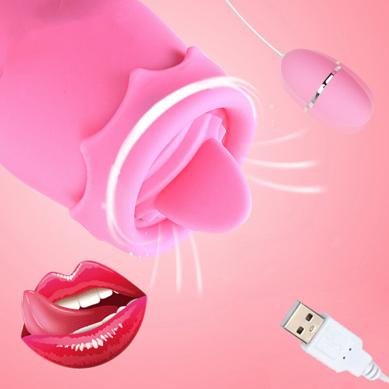 Vibradores de lengua de 11 modos, productos para adultos, estimulador de clítoris Oral, punto G, Juguetes sexuales eróticos USB