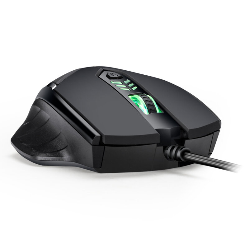 Silencioso fosco ergonomia 2400dpi ajuste usb 6d com fio óptico computador gaming mouse ratos para computador portátil para dota 2