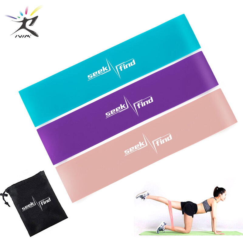 New 14Pcs Resistance Bands Set Yoga Exercise Fitness Band Rubber Loop Tube Bands Gym  Fitness Exercise Pilates Yoga Brick