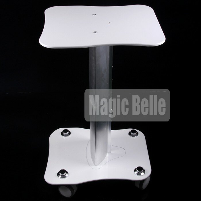White salon station facial trolley stand for machine trolley beauty machine