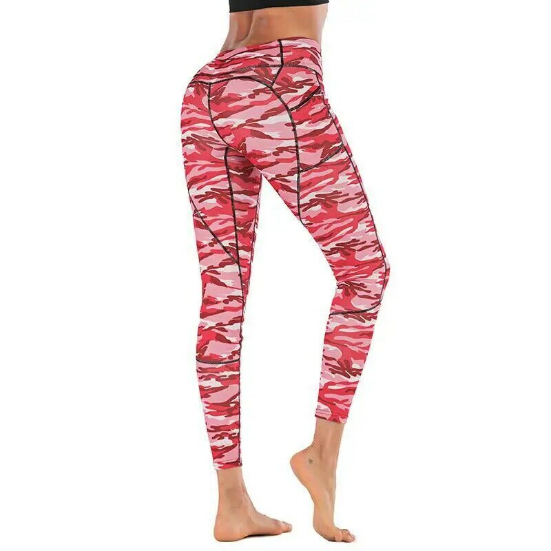 Женские эластичные леггинсы для фитнеса, облегающие спортивные штаны для бега