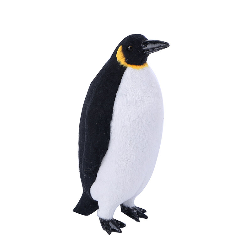Mini jouets en peluche de pingouins mignons, 13CM 22CM, Simulation d'animaux réalistes, modèle cadeau d'anniversaire