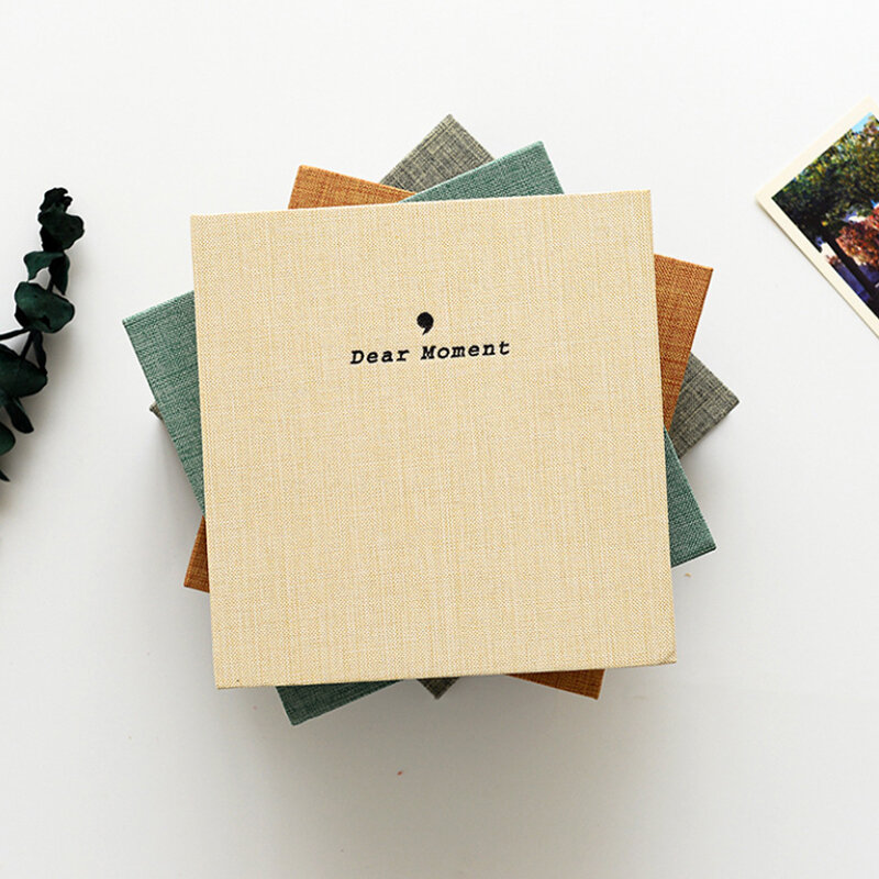 Mini álbum de fotos Polaroid de 3 pulgadas, 100 bolsillos, marco de imagen de "Dear Moment", Fuji Instax Mini 9/8/70 / 7s / 50s