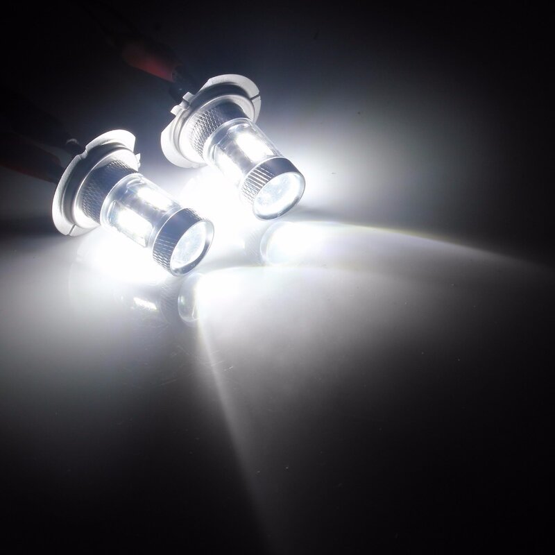 Angrong 2x h7 samsungハイパワー15wledヘッドライト電球フォグライトホワイト (ca205x2)