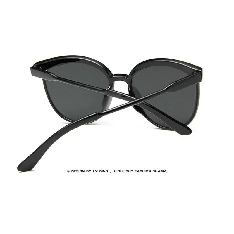 Очки солнцезащитные женские в стиле ретро, пикантные брендовые дизайнерские Роскошные пластиковые солнечные очки «кошачий глаз», уличные ...