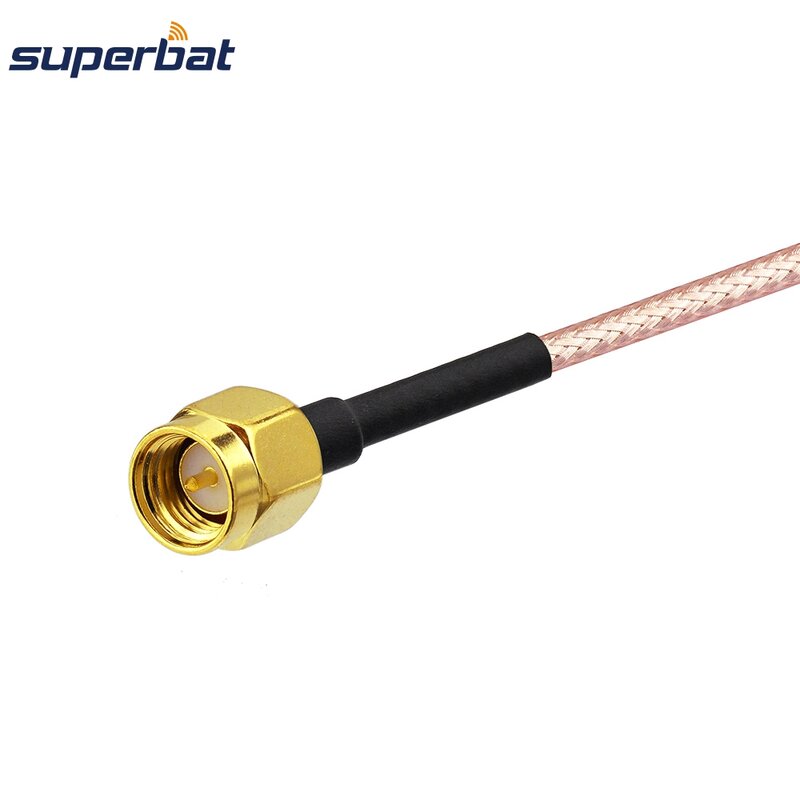 Superbat SMA Laki-laki Ke N-jenis Perempuan Mur Sekat O-ring Konektor Kuncir Koaksial Kabel RG316 20Cm untuk Antena Nirkabel