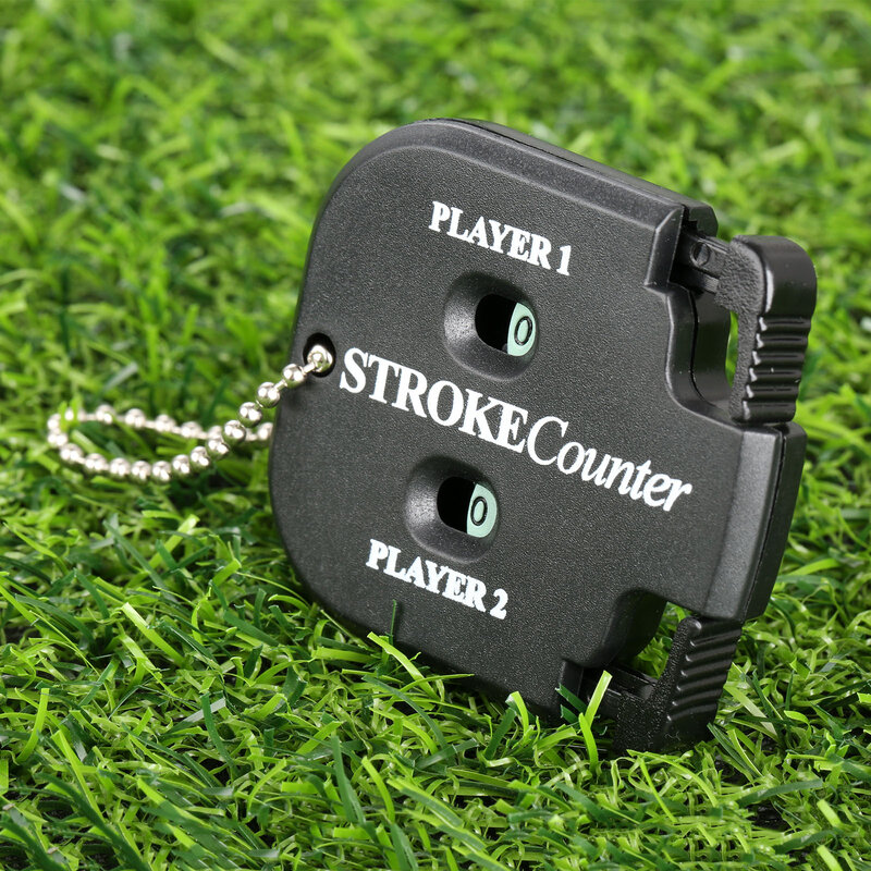 Golf Shot Count Stroke Putt Score Counter Compteur due cifre segnapunti con portachiavi ausili per l'allenamento del Golf accessori per il Golf
