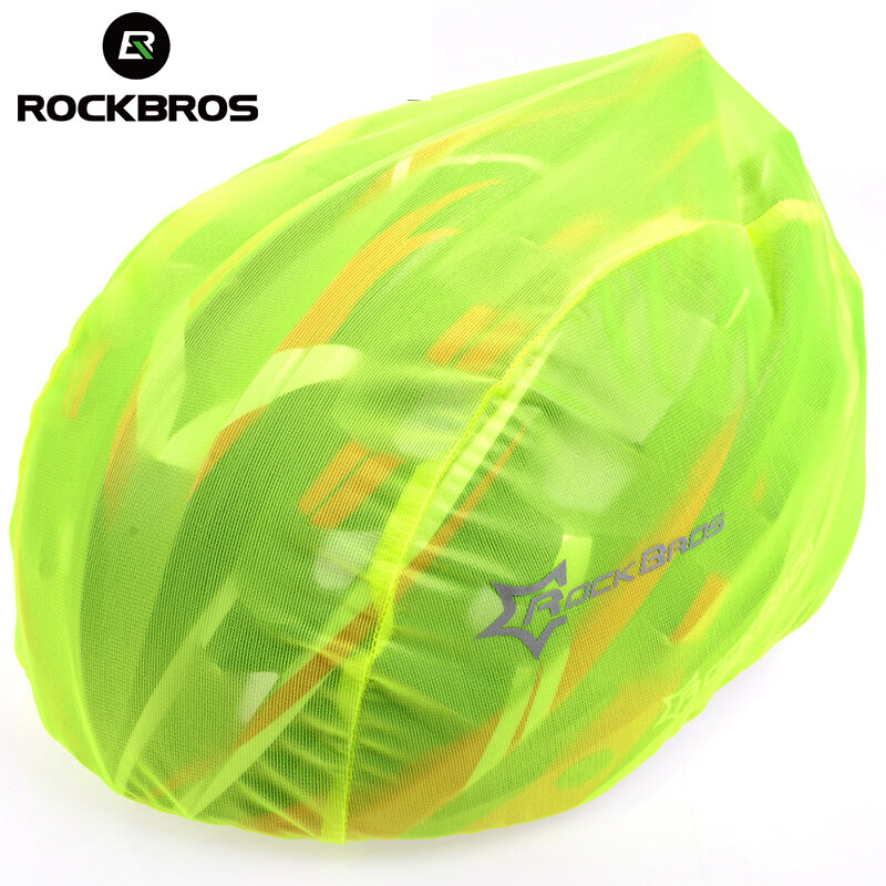 Rockbros-マウンテンバイクやロードバイク用の防塵ヘルメットカバー,超軽量,4色,新品