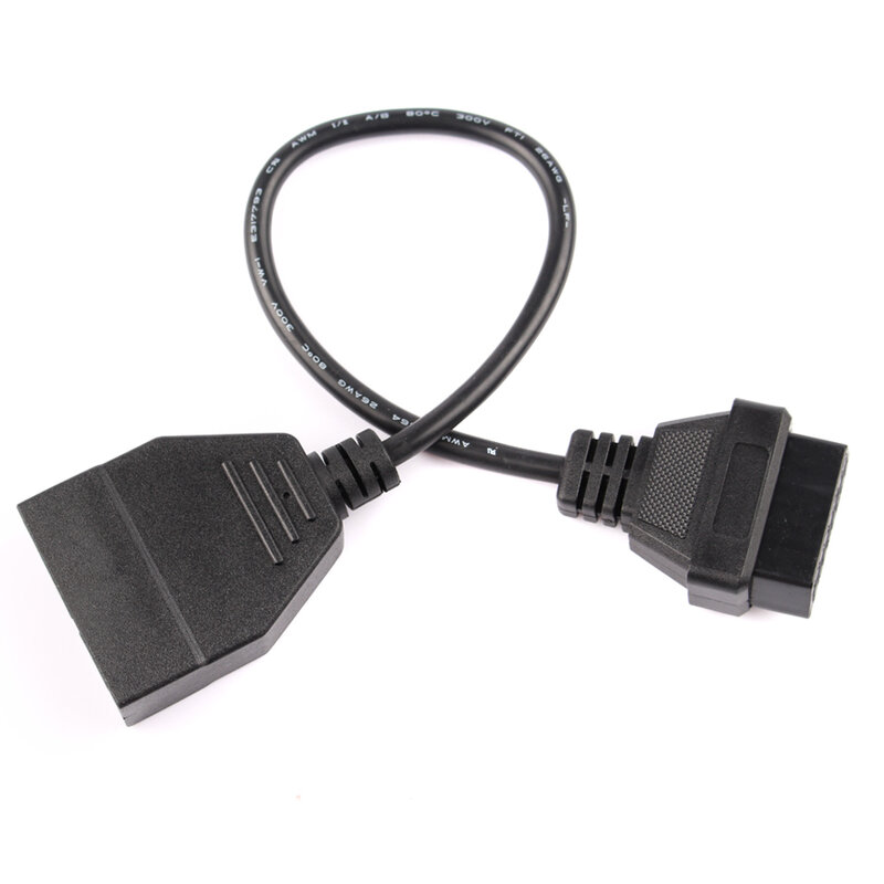 Nieuwste Obd/OBD2 Connector Voor Car12 Pin Adapter Om 16Pin Diagnostische Kabel Voor G-M 12Pin Voertuigen
