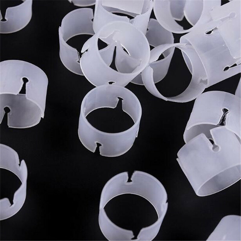Clip de plástico para arco de globos, hebilla de anillo para arcos, Decoración de cumpleaños, boda y fiesta, 50 unidades