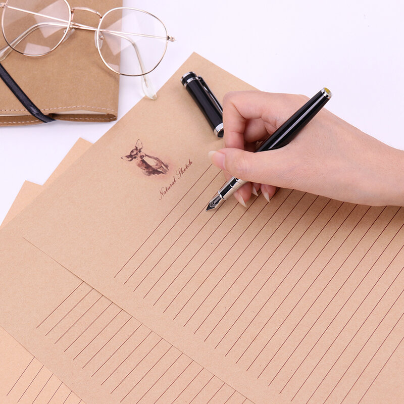 10 Sheets/Set New Letter Pad European Vintage Style Writing Paper Letter Good Quality Culture Office Stationery