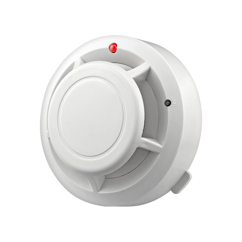 FUERS детектор дыма независимых сигнализация дыма чувствительный домашней безопасности Беспроводной пожарная сигнализация детектор дыма Се...