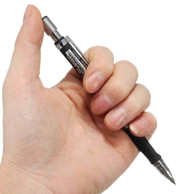 2B Blue Black Lead Holder Pen Mechanical Pe Draft Pencil Drawing 2.0mm lead matite 2B Drawing Sketch Exam cancelleria di ricambio