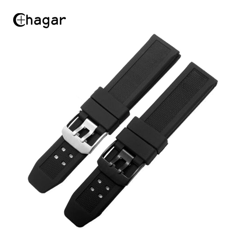Soft Silicone Rubber Watch Strap 22mm 23mm Military Diving Sports Watch Band Bracelet For Luminox Strap Accessories Mens