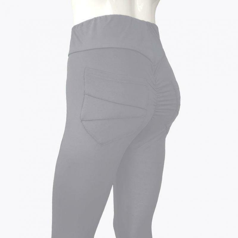 เซ็กซี่กางเกง Hip Push Up Leggings สำหรับออกกำลังกายสูงเอวกางเกงขายาวผู้หญิง