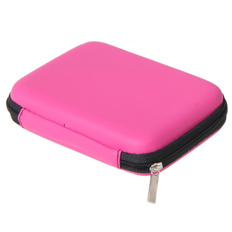 VODOOL-حقيبة محرك أقراص صلبة خارجي HDD ، حقيبة حمل ، سماعة رأس سلكية ، كابل USB ، واقي ، جراب HDD SSD ، 2.5 بوصة EVA