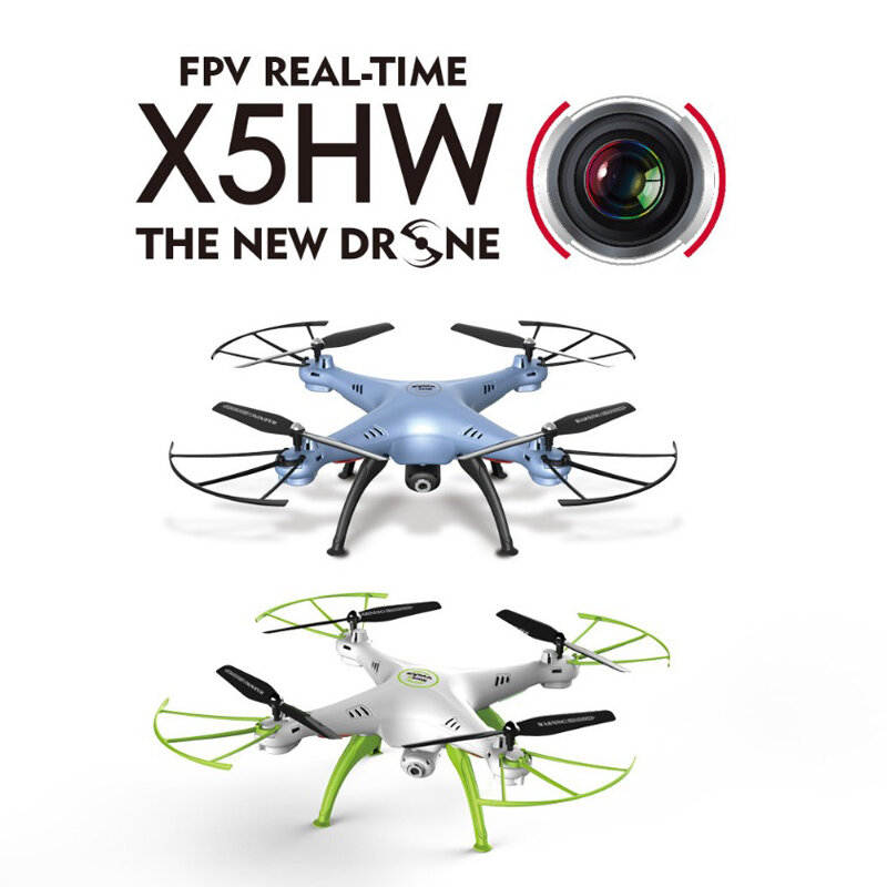 Original syma x5hw (atualização x5sw) corrida selfie dron fpv quadrocopter zangão com câmera hd 2.4g 4ch rc helicóptero wi fi usb brinquedo