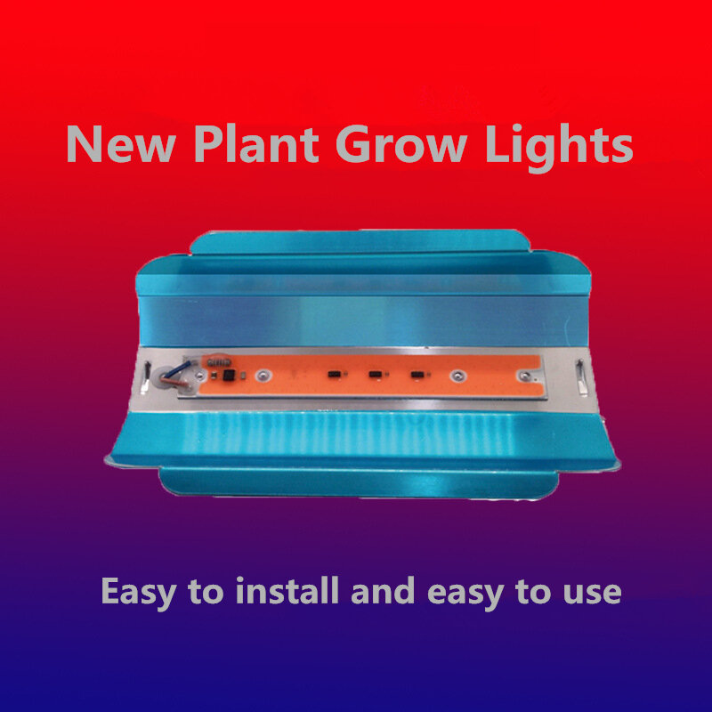 Lámpara COB lámpara LED para cultivo de plantas para crecimiento de plantas, foco reflector de Phyto vegetal, hidropónico para invernadero, 30W, 50W, 80W, 220V / 110V