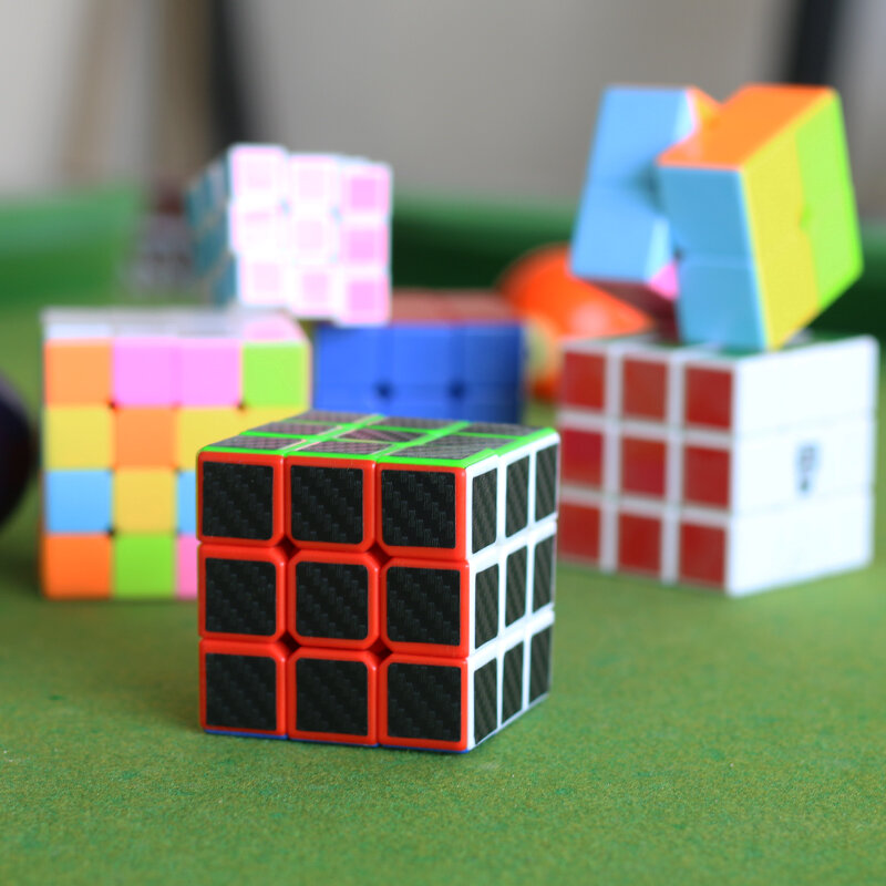 Детская игрушка для интеллектуального развития, поворотный куб 3x3, скоростной куб для мальчиков, подарок на день рождения, кронштейн, волшеб...