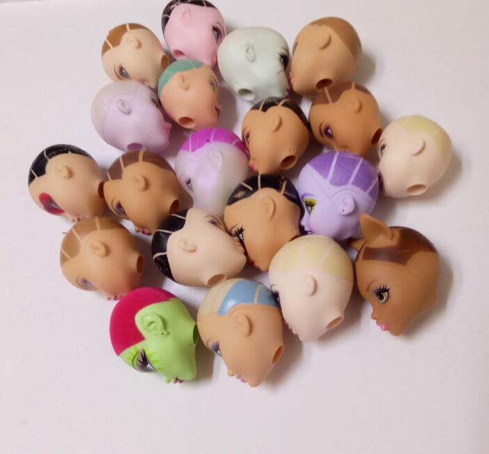 10 Buah Boneka Mainan BJD Barbieses Kualitas Tinggi Sangat Baik Boneka Monster Tubuh, Boneka Anak Perempuan DIY Aksesori Boneka Mainan