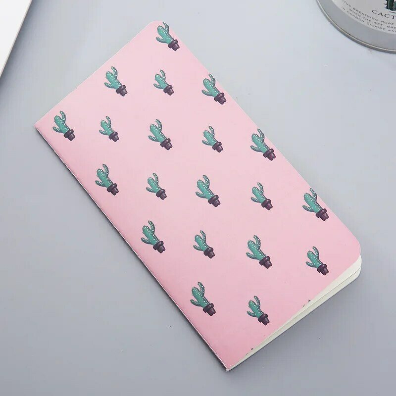 1Pcs 24 Vellen Cactus Flamingo Cherry Week Planner Notebook Te Doen Lijst Notebooks Memo Pad Schoolbenodigdheden