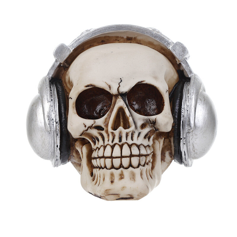 Ornamenti accessori per la casa della resina del cranio di Halloween regali di personale GXGT042