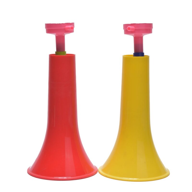 Colore casuale coppa europea strumenti musicali stadio di calcio rimovibile clacson Vuvuzela Cheerleading horn Kid tromba giocattolo