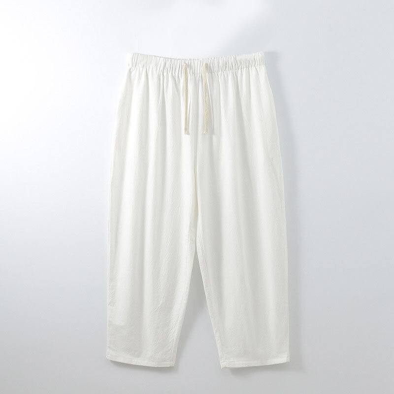 Pantalones de verano para hombre, Pantalón de algodón de talla grande, 12XL, 170cm, 5XL, 6XL, 7XL, 8XL, 9XL, 10XL, 11XL, 5 colores