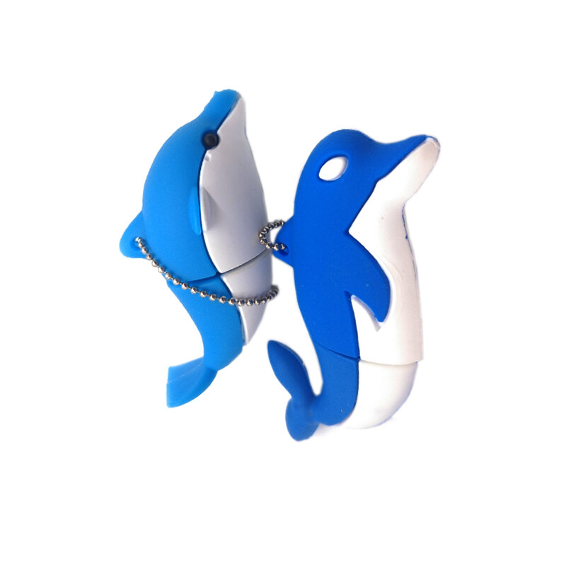 USB flash jazdy cartoon delfin pen drive 4GB 8GB 16GB 32GB 64GB cute animal pendrive u dysku kreatywny prezent pendrive cle usb
