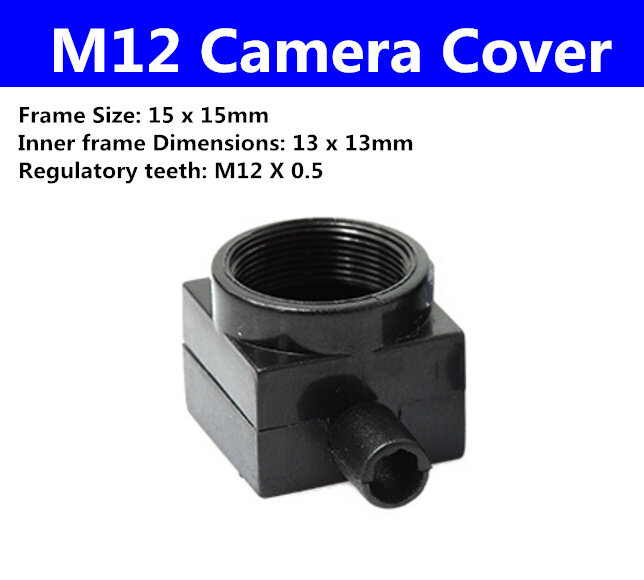 20 piezas-cubierta de cámara M12 para montaje de lente de cámara, CCD, Envío Gratis, 100 Uds.