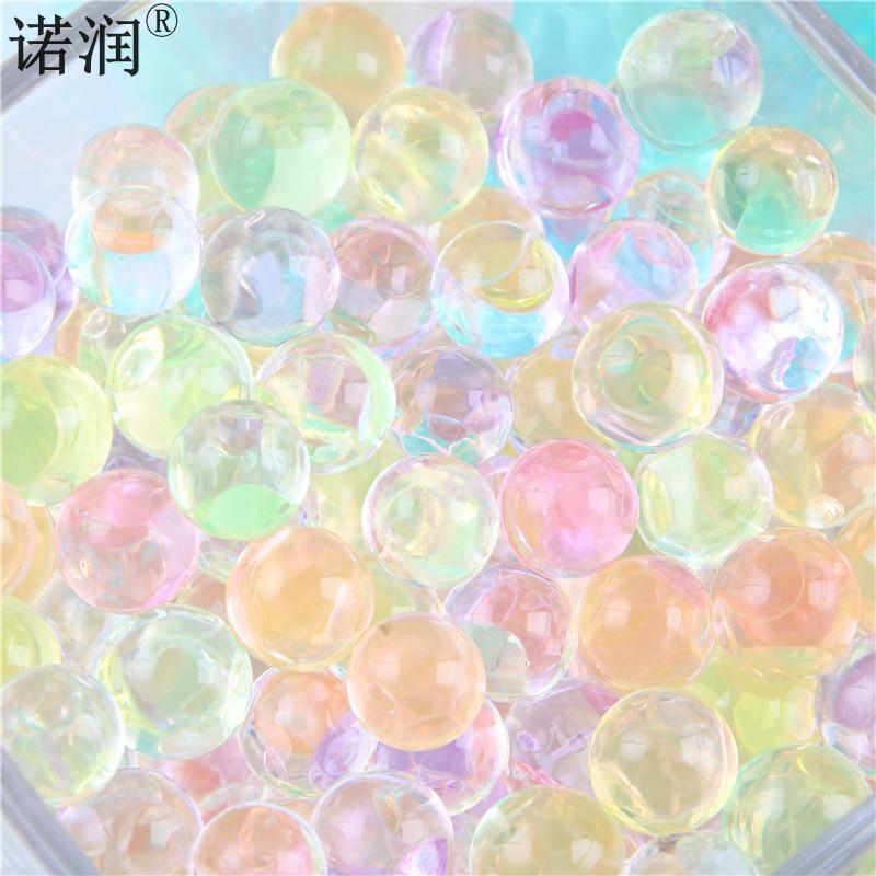 Bolas de gelatina mágicas para decoración del hogar, bolas de Gel Bio en forma de perla, cristal, tierra y agua, para flores/barro de deshierbe, 10000 unids/bolsa