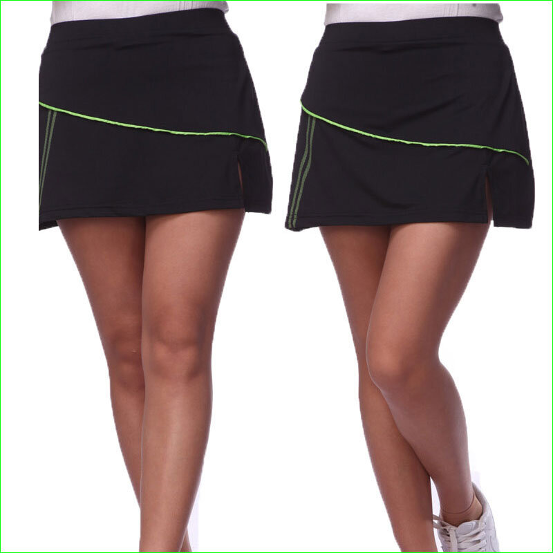 Polyester Running Yoga Skirts Girl Bust Fitness Skirt for Women Tennis Badminton Dance Quick Dry