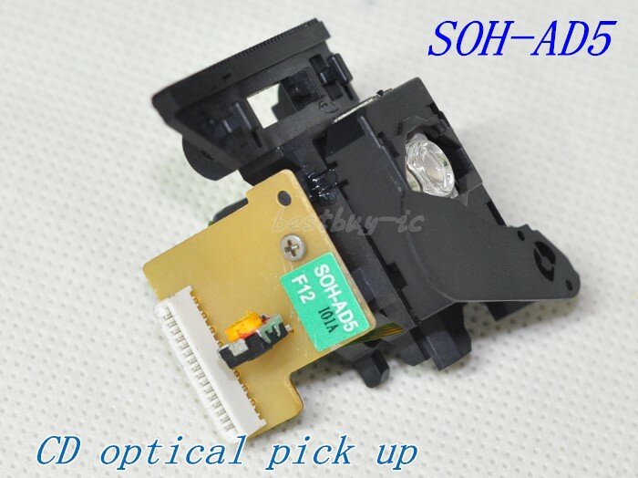 Oryginalny SOH-AD5 SOH-AD3 optyczny przetwornik sodad5 CD VCD soczewka lasera Lasereinheit optyczny odbiór