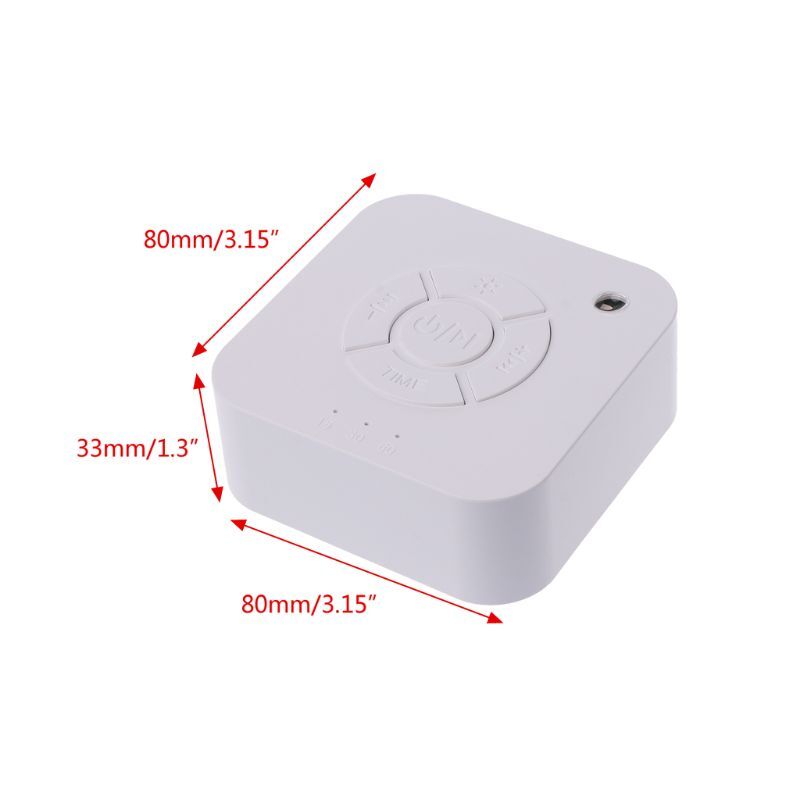 Weiß Noise Maschine USB Aufladbare Timed Abschaltung Schlaf Sound Maschine Für Schlafen & Entspannung Für Baby Erwachsene Neue
