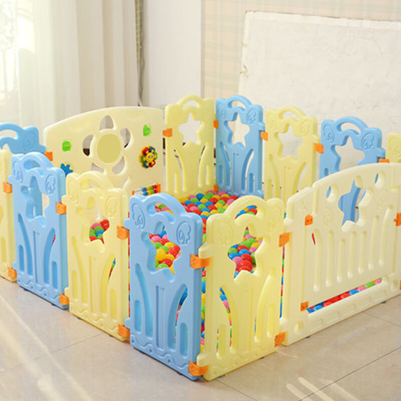 Corralito portátil plegable para bebé, cerca de interior para niños, piscina de bolas de plástico, corralito de seguridad para cama de bebé, barrera de seguridad