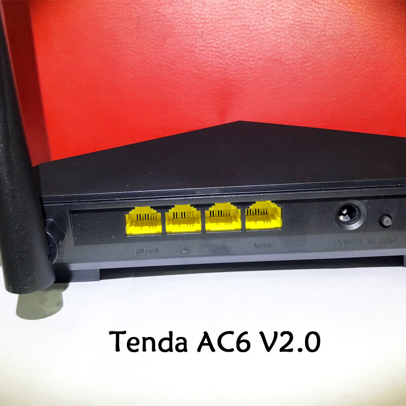 Tenda-roteador inteligente ac6 ac1200, dual-band, wi-fi, repetidor, sem fio, wi-fi, 11ac, 2.4g/5.0ghz, alta qualidade de 1167mbps