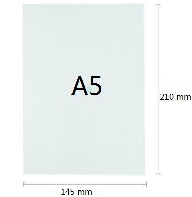 Hoja de goma magnética autoadhesiva de tamaño A5, imán Flexible trasero adhesivo de 0,5mm, 1/5/10-Usted Elige la cantidad