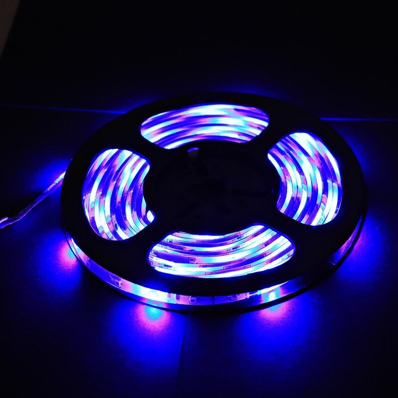 RGB SMD 2835 LED Strip licht 300 LEDs/5 M Nieuwjaar String Lint RGB Kleuren Hoge Kwaliteit LED flexibele Woondecoratie Lamp