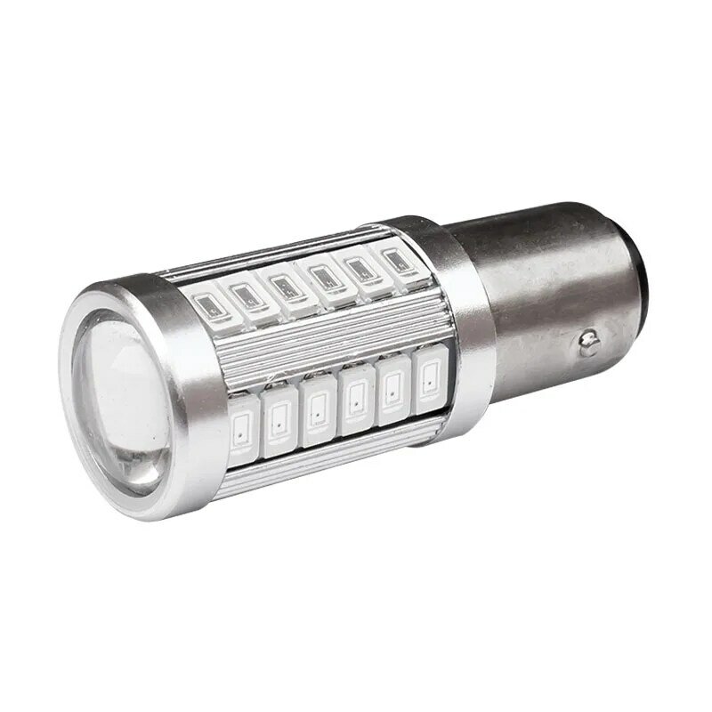 Ampoules LED de haute qualité pour feux de stop et de recul de voiture, clignotant, 1157 BAY15D P21/5W 33 SMD 5630 5730, 2 pièces