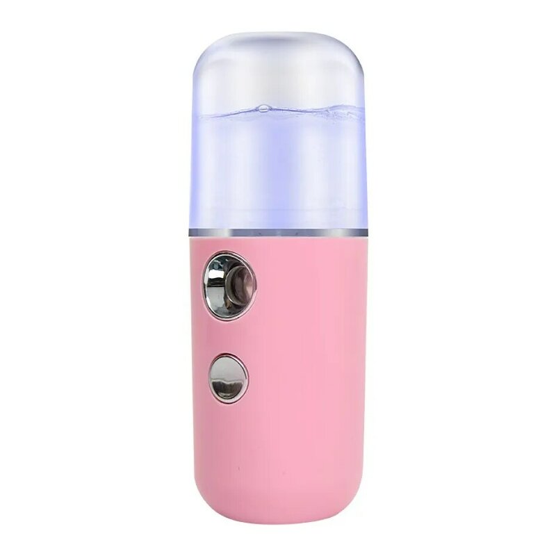 Humidificador Facial Mini, portátil, ultrasónico, humidificador, vaporizador Facial, recargable por USB