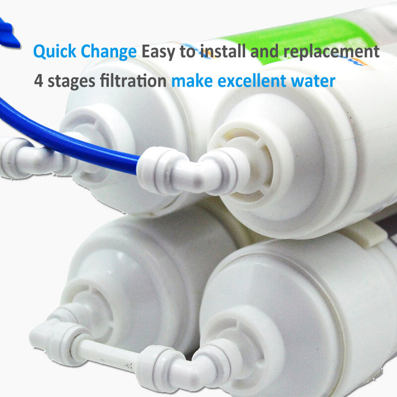 كوروووتر منقي مياه 4 مراحل المحمولة الترشيح الفائق فلتر لمياه الشرب نظام PUI-4