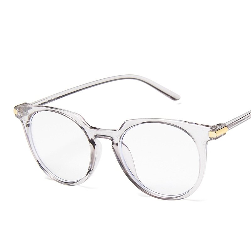 Lunettes pour hommes et femmes, monture de lunettes, Vintage, œil de chat, lentille claire, lumière bleue, optique, 2019