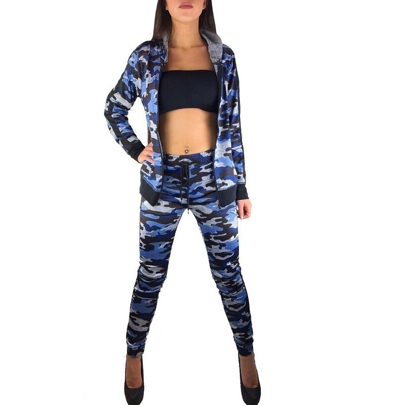 ZOGAA 2021 Women Long Sleeve Long Pants Suits Two Pieces Set Sporting Tracksuit Outfit Hoodie Top And Pant Tracksuit Women Sets