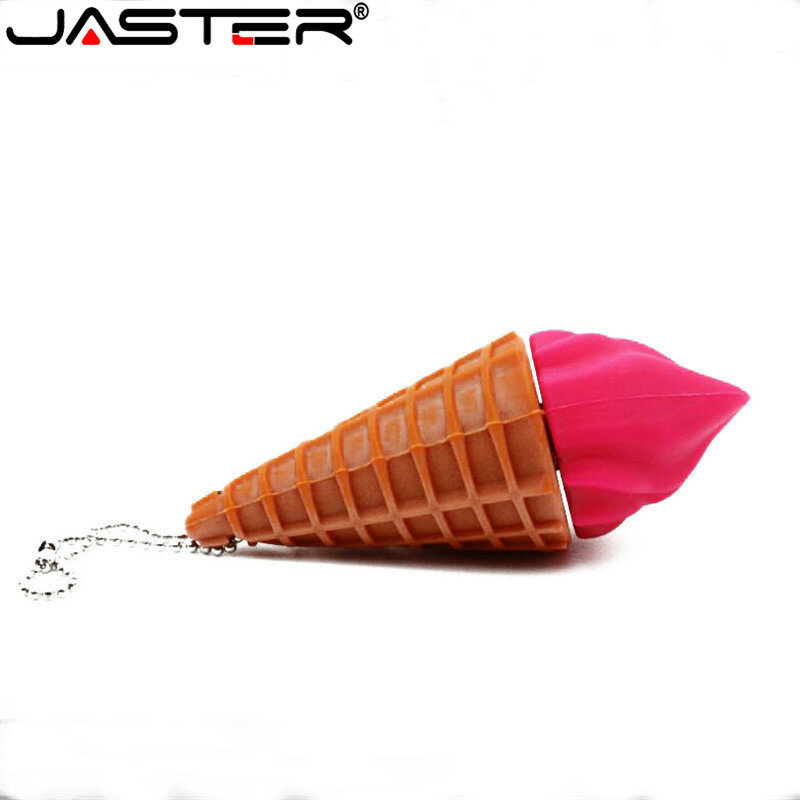 JASTER-Unidad flash USB 2,0, pendrive de helado, minions, 4GB, 8GB, 16GB, 32GB, 64GB, regalo