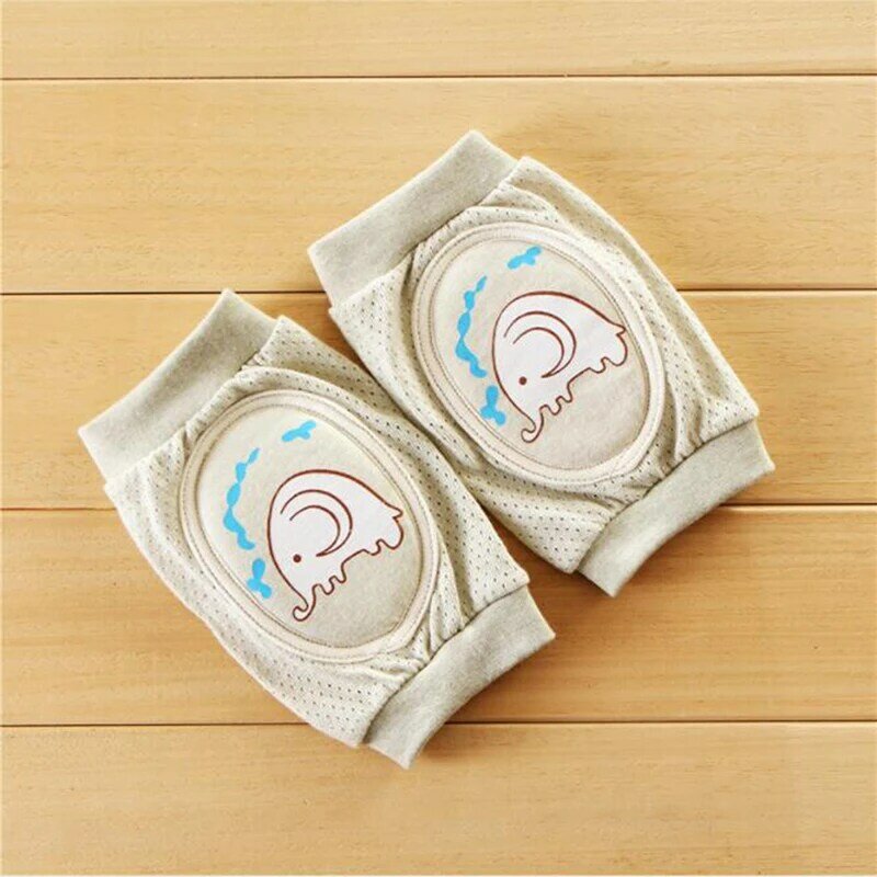 New Cute Cartoon Knee Pads Kid Safety Knee Pad Infant Baby Crawling Toddler Shatter-resistant Smashing Elbow Toddler Warmer