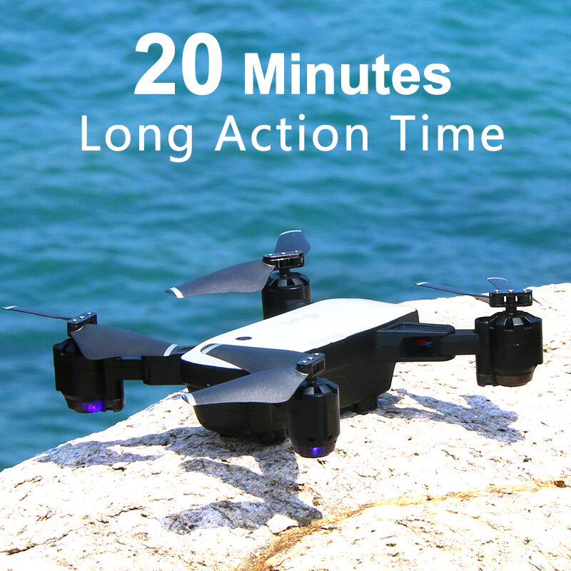 SMRC S20 Drone ไม่มี GPS หรืออุปกรณ์ GPS 3.7V 1800 7.4V 900 MAh แบตเตอรี่ยาว Action Time มอเตอร์อะไหล่ใบพัดป้องกัน